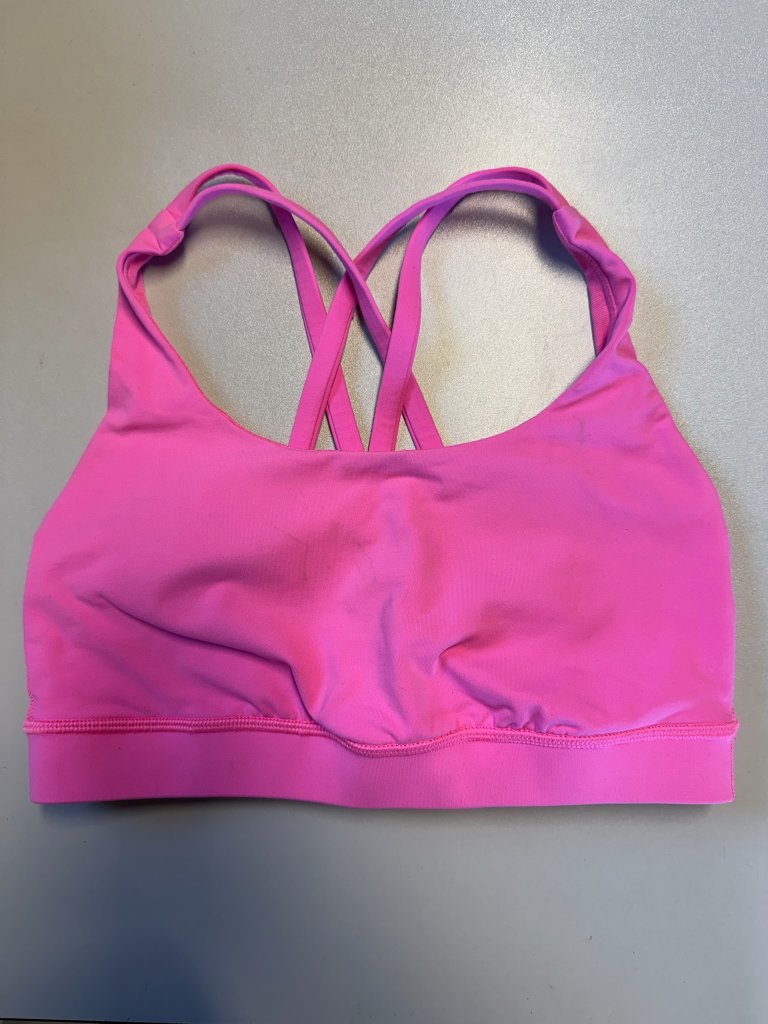Lululemon Women's Energy Bra Size 4 In Pink